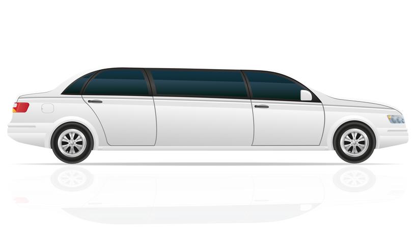 car-limousine-vector-illustration